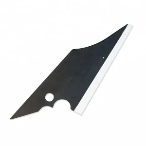 Gun Shape PVC Soft Squeegee for Car Wrapping Edge Handling Tools Black Color Printed Vinyl Squeegee