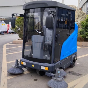 H60 OEM/ODM Autonomous Floor Cleaning Road Sweeper Machine with Wire Brush