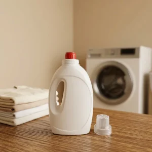 HDPE 1000ml Laundry Detergent and Fabric Softener Bottle with Screw Cap