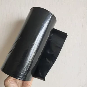 HDPE LDPE Black Garbage Trash Plastic Rubbish Bag Rolls Refuse Sack Bin Liner Litter Waste Bags 13 30 50 65 for Daily Use