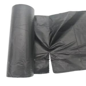 HDPE PE Trash Bags, Moisture-Proof Square Bottom, Heat-Seal with Hot Stamping