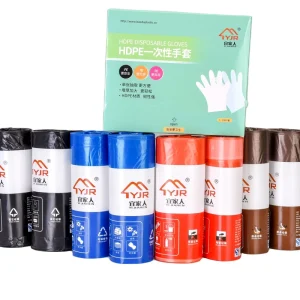 HDPE Thickened Plastic Trash Bags