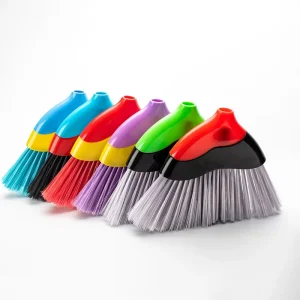 HL-A320L Indian Broom and Dustpan Set with Plastic Broom Head and 10.5cm PP/PET Filament