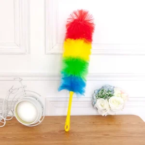 HQ9713-1 200g Plastic Feather Duster with Strong Handle