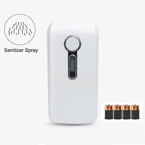 HY-6809C(DC) Wall Mounted Automatic Smart Touchless Hand Sanitizing Dispenser with Plastic Main Material for Hotels