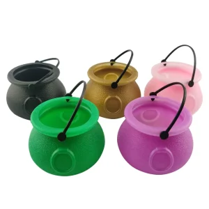 Halloween St Patrick’s Day Qixi Festival Plastic Multicolor Mini Buckets Decoration Ready-to-ship Bulk