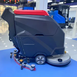 Hand Push Industrial Walk Behind Floor Scrubber Scraper for Supermarkets and Retail Stores