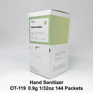 Hand Sanitizer 0.9g Mini Pocket Alcohol Based Sanitizer Gel for Daily Protection OT 119 (0.9g)