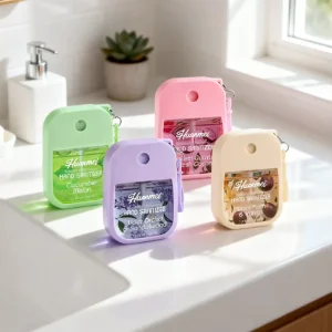 Hand Sanitizer Pocket Size Portable 75% Alcohol 30ml 38ml Waterless Liquid Hand Sanitizing Spray 35ml Customized Logo