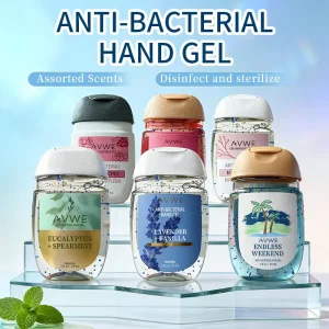 Hand Sanitizing Gel 29ml Portable Disinfecting Fruit Scented Alcohol Hand Wash Model
