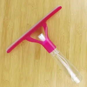 Hand Spray Window Squeegee Multi Color Plastic Glass Wiper Soft Rubber Blade Mirror Shower Car Water Cleaning Squeegee Tool