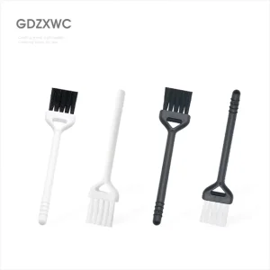 Handheld 110mm Length Small Modern Handle Cleaning Dust Brush Keyboard Coffee Grinder Cleaning Brush