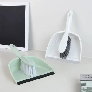 Handheld Broom and Dustpan Set Plastic Small Broom Dustpan Set for Household Cleaning Use