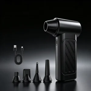 Handheld Compressed Air Duster Cordless Mini Car Dryer Blower Electric Fan