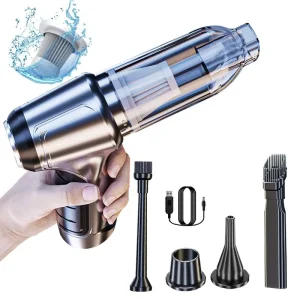 Handheld High Power Car Vacuum Cleaners Rechargeable Vacuuming Wireless Household Mini Vacuum Cleaners with Multi Nozzles