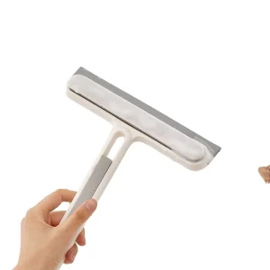 Handheld Plastic Wiper Window Cleaning Brush PP Plastic Bathroom Mirror Floor Cleaner Shower Squeegee Eco-Friendly Kitchen Home