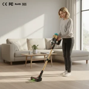 Handheld Upright Cordless Vacuum Cleaner for Home 50-Minute Working Time