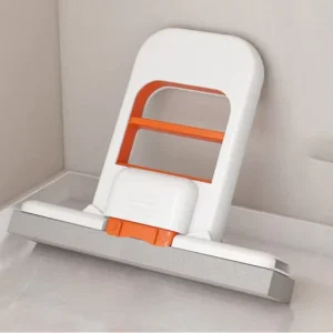 Handheld Washable Surface Cleaner with Easy Rinse Squeeze Design Compact Home Cleaning Tool for Kitchen and Bathroom