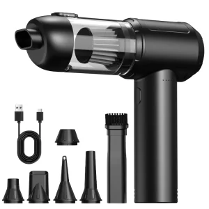 Handheld Wireless Portable Car Vacuum Cleaner 15000Pa Rechargeable Battery Powered Multi functional ABS Vacuum Cleaner for Car