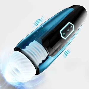 Hands Free Automatic Personal Massage Cup Easy to Clean Design 5 Intense Vibration 5 Telescopic Modes