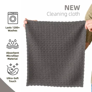 Handy Cleaning Cloths Microfibres Cloths 30x30cm Strong Absorption Towel for Household Cleaning