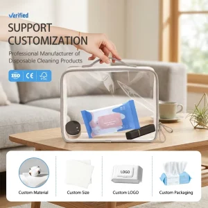 Handy Hand and Face Soft Wipes Portable Mini Disposable Cleaning Wipes for Baby Outdoor Activity Daily Care