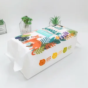Hanging Face Towel Bottom-Pull Disposable Non-Woven Facial Cleansing Dry Wipes 140g for Home and Travel