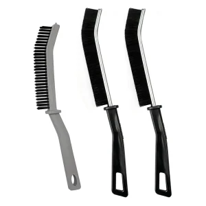 Hard-Bristle Gap Cleaning Brush for Bathroom, Window Tracks and Blinds
