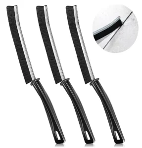 Hard-Bristled Crevice Cleaning Brush for Bathroom Kitchen Corners