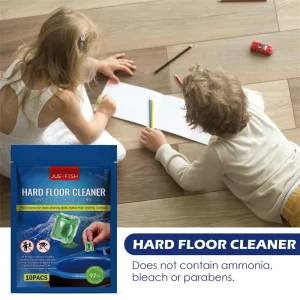 Hard Floor Cleaner Stain-Removing 10pcs Cleaning Beads for Polishing and Brightening Floor Tiles