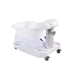 Heating Pipeless Pedicure Foot Spa Bath Massage Washing Machine Podiatry Trolley Cart Black and White Available