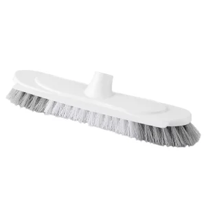 Heavy Duty 117 cm Iron Handle Pool and Bathroom Brush Dustpan with PP and PET Broom Head for Home Use