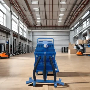 Heavy-Duty 4.8kW 220V Industrial Dust Vacuum Cleaner Stainless Steel Manual Dry Floor Cleaning Machine
