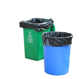 Heavy Duty 55 60 Gallon Biodegradable Stand up Pouch Plastic Garbage Trash Bin Bag for Household Refuse Sacks