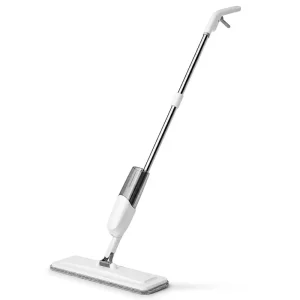 Heavy Duty 650 ml Large Tank Chenille Microfiber Spray Mop Thickened Stainless Steel Pole Hard Floor Cleaning