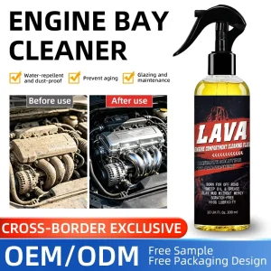 Heavy Duty Automotive Engine Exterior Cleaner Powerful Engine Bay Degreaser and Sludge Remover Spray