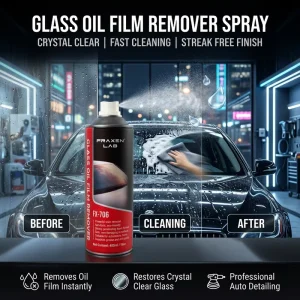Heavy-Duty Car Glass Oil Film and Windshield Water Spot Remover Spray