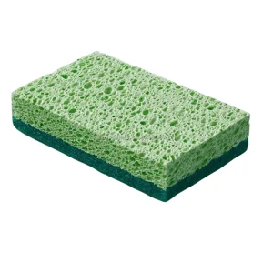 Heavy-Duty Cellulose Sponge Scouring Pad for Household Kitchen Cleaning