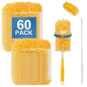Heavy Duty Disposable Extendable Microfiber Duster Refills for Home Cleaning
