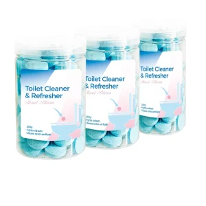 Heavy Duty Disposable Solid Toilet Bowl Cleaner Tablets Effective for Hard Water Stains Removal