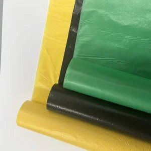 Heavy Duty Gravure Printed Mesh Trash Bags 5 10 20 Lb PE Heat Seal Disposable Customizable Home Kitchen Yard