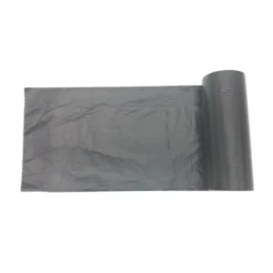 Heavy-Duty HDPE Kitchen Trash Bags with Drawstring Sealing for Garbage Bin Liners and Cookware Storage
