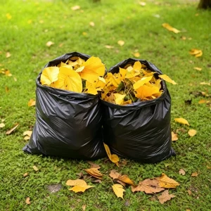 Heavy Duty HDPE LDPE High Quality Household Trash Bags with Embossing Custom Size Color Logo Printed Heat Sealed