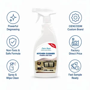 Heavy Duty Kitchen Degreaser Foam Spray Oil Grease Remover for Range Hood Oven Stove Household Cleaning OEM Custom