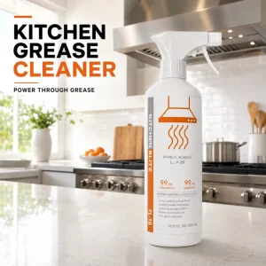 Heavy Duty Kitchen Degreaser Spray for Range Hood Stovetop Stainless Steel Ceramic OEM Private Label 500ml