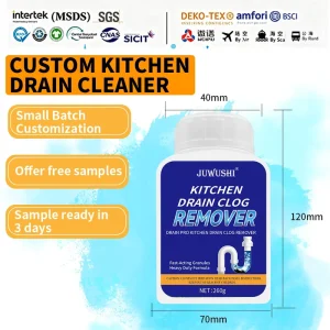 Heavy Duty Kitchen Drain Cleaner Liquid Grease Clog Remover 260g
