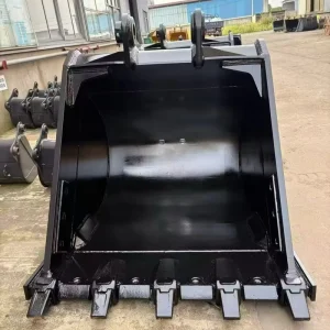 Heavy Duty Manganese Steel Excavator Rock Bucket Wear-resistant Digging Bucket 1-50 Ton Capacity