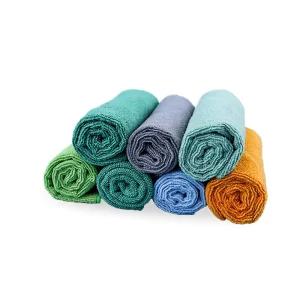 Heavy Duty Microfiber Cleaning Towel Lint and Scratch Free Absorbent Reusable Cloth for Kitchen, Bathroom, and Home Cleaning