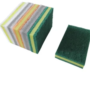 Heavy-Duty Non-Scratch Abrasive Scouring Pads for Kitchen and Bathroom Cleaning