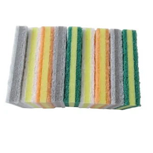 Heavy-Duty Non-Scratch Reusable Scouring Pads for Pan Cleaning